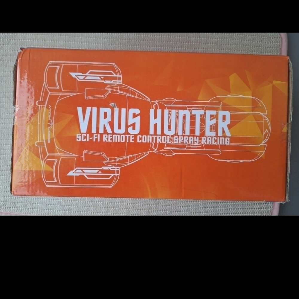 Virus Hunter SCI-FI Remote Control Spray Racing Car Blue Color - Picture 5 of 6